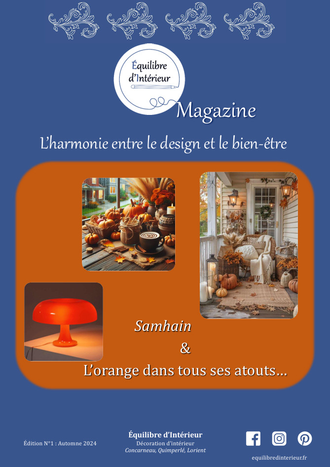 Équilibre d'Intérieur Magazine : notre revue de décoration d'intérieur et de bien-être.